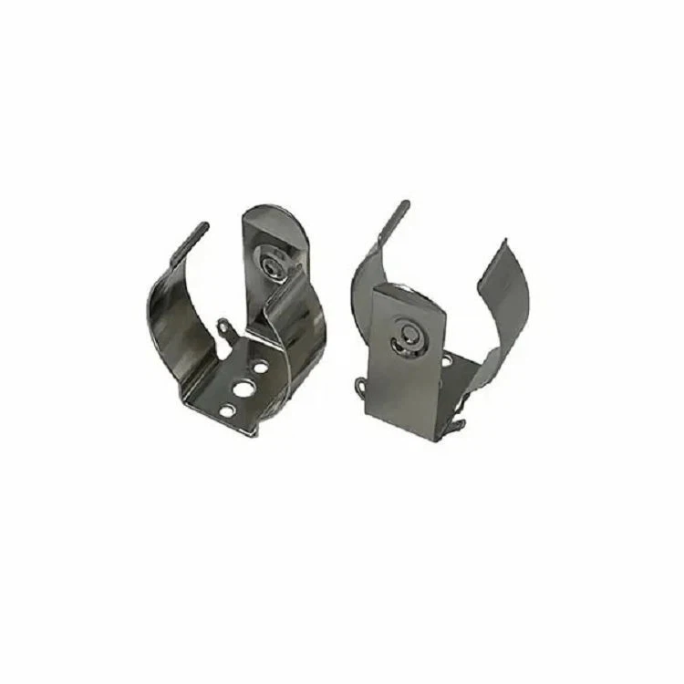 Flat Metal Battery Clip for Custom Battery Holder Manufacturing Flat Metal Battery Clip for Custom Battery Holder Manufacturing